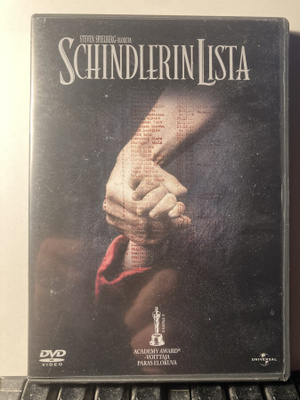 SCHINDLERIN LISTA, DVD x 2, Spielberg, Neeson