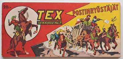 TEX liuskalehti 7 1953