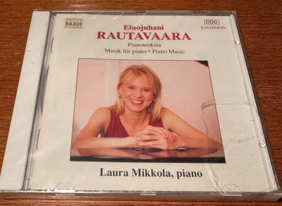 Laura Mikkola: Einojuhani Rautavaara – Pianoteoksia UUSI CD