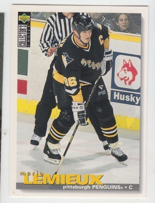 95-96 UD collectors coice Mario Lemieux