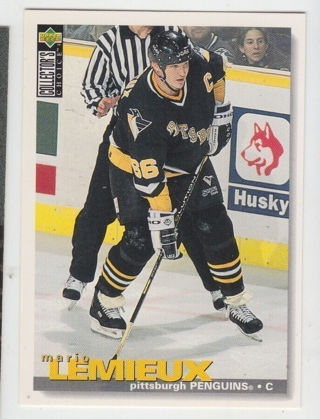 95-96 UD collectors coice Mario Lemieux
