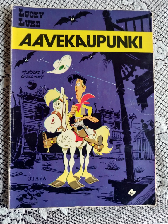 Lucky Luke Aavekaupunki 1.painos 1975