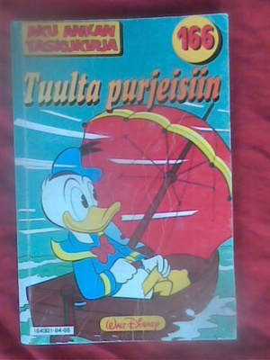 Aku Ankan Taskukirja 166 - Tuulta Purjeisiin 1.p