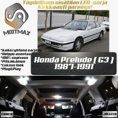 Honda Prelude (G3) Sisätilan LED-sarja 8-osainen