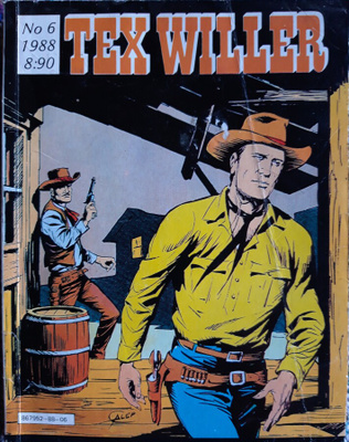 Tex Willer 6/1988: Vihollisalueella