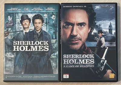 Sherlock Holmes & Sherlock Holmes: Varjojen leikki (2DVD)