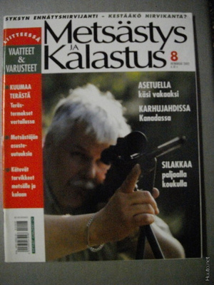 Metsästys ja kalastus Nro 8/2002 (12.11)