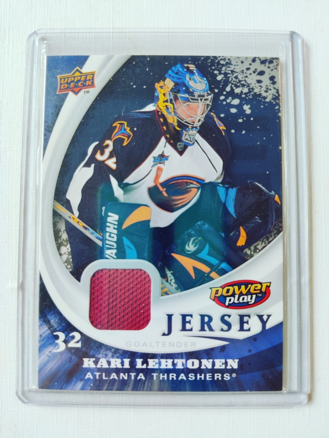 Kari Lehtonen - 08-09 UD Power Play Jersey