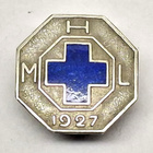 MHL ruuvimerkki hopea 813H, numeroitu 1266, J. Ratilainen - pikkukuva 1