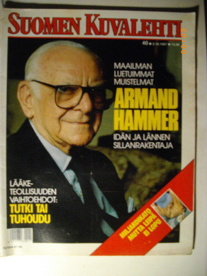 Suomen Kuvalehti Nro 40/1987 (29.12)