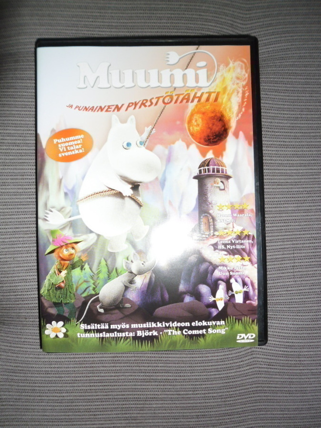 Muumi ja punainen pyrstötähti dvd
