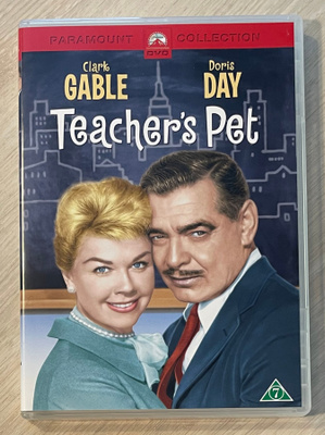 Opettajan lemmikki (1958) Clark Gable & Doris Day (UUSI)