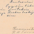 1914, Kortti Rantasalmi -Hämeenlinna, Sotasensuurin tarkasta - pikkukuva 2