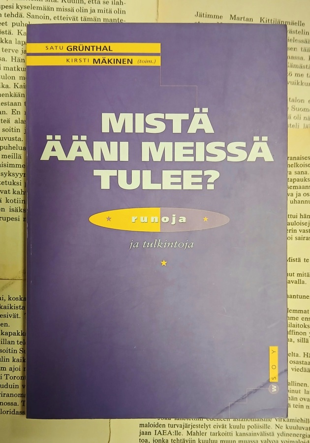 Grunthal • Mäkinen - Mistä ääni meissä tulee? (nid.)