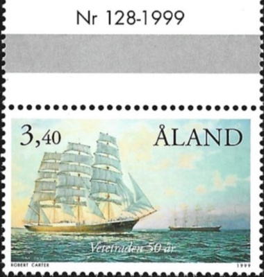 Ål 1999 Vehnäreitti 3,40 mk välilöpari numero ** LaPe 155