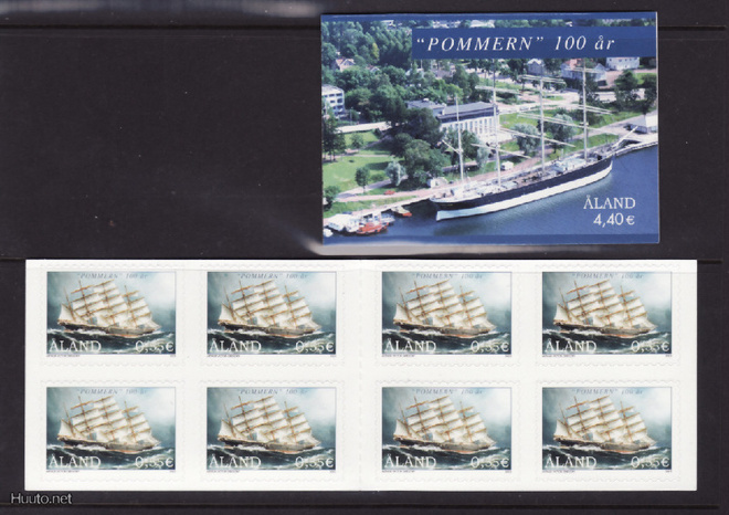 Ahvenanmaa v 2003 POMMERN 100 VUOTTA ,postituore vihko