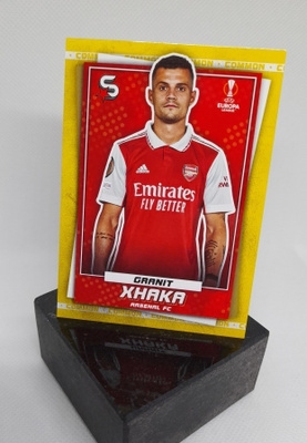 Granit Xhaka, Arsenal : Topps Superstars, variation kortti