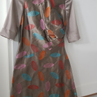 Silkkimekko / Juhlamekko / Mekko silkkiä - koko S / 34 - pikkukuva 1
