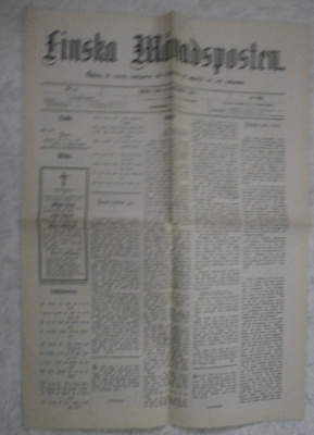 Finska Månadsposten, Wasa 25. September 1907
