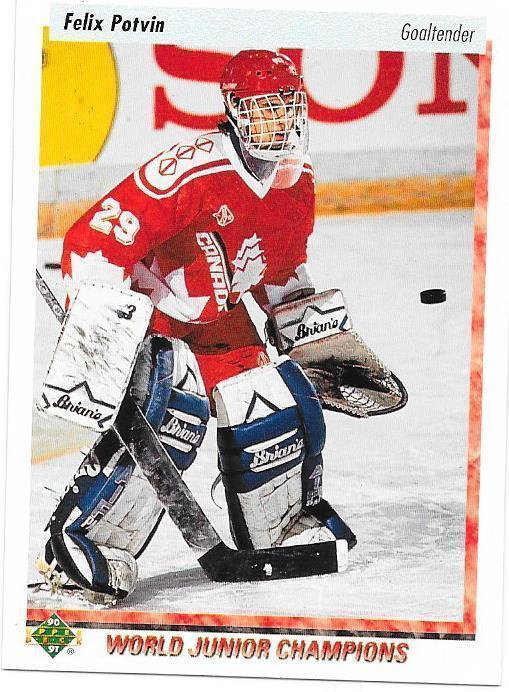 1995-96 Upper Deck 5th Ann #228 Felix Potvin Toronto MV