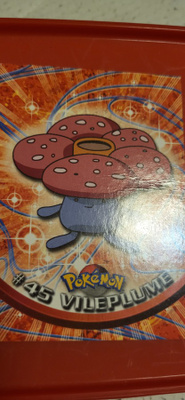 Vileplume #45 Pokemon Topps TV Animation Edition card