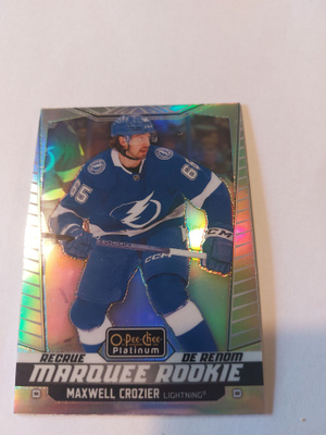 2024-25 O-Pee-Chee Platinum Rainbow #259 Maxwell Crozier MR