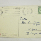 VANHA Postikortti Martta Wendelin 1938 Ruotsinkielinen - pikkukuva 2