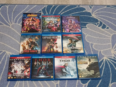 Marvel Elokuvia 3D Blu-Ray + DVD
