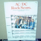 AC/ DC ROCK SCORE - NOTES WITH LYRICS - pikkukuva 1