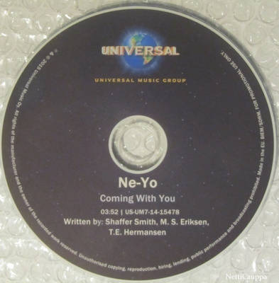 Ne-Yo • Coming With You PROMO CDr-Single