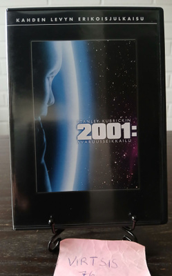 Stanley Kubrickin 2001:avaruusseikkailu 2-levyn julkaisu dvd