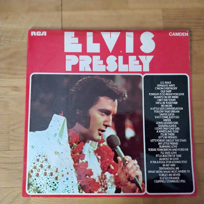 Elvis Presley-3 UK LPn "Box"
