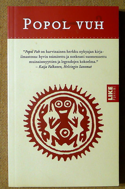Popol vuh, Yhteisön kirja (pokkari)