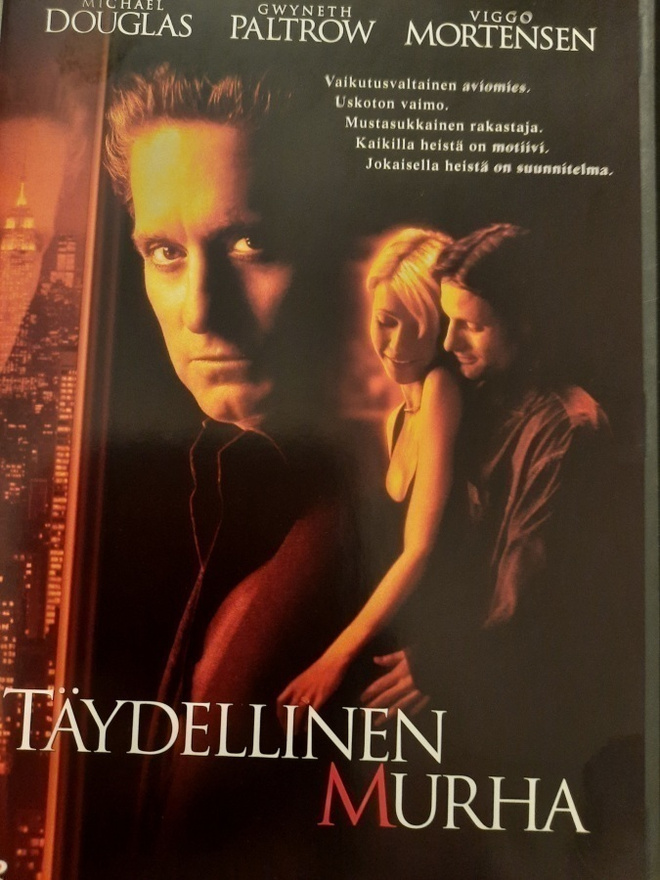 TÄYDELLINEN MURHA( Michael Douglas, Gwyneth Paltrow)