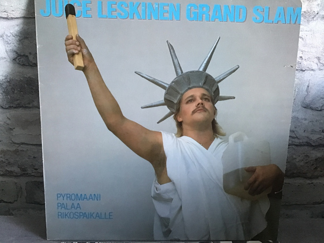 JUICE LESKINEN GRAND SLAM:  Pyromaani Palaa Rikospaikalle Lp