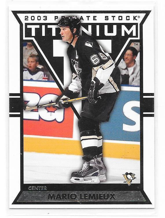 2002-03 Titanium #82 Mario Lemieux Pittsburgh Penguins