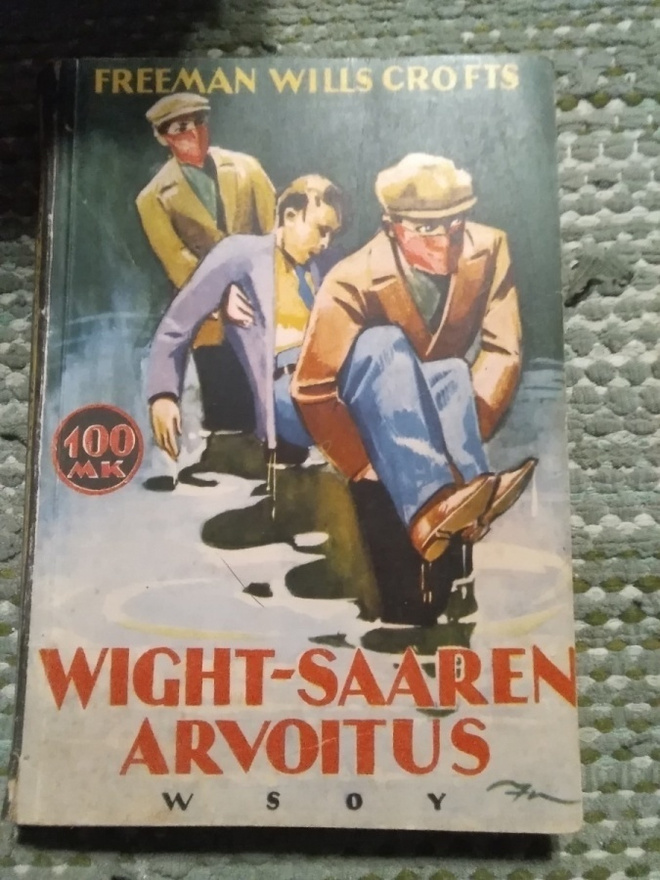 Freeman Wills Crofts: Wight-saaren arvoitus -pokkari-