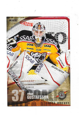 2011-12 SHL #229 Johan Gustafsson Luleå HF ex Pelicans MV