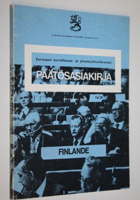 Euroopan turvallisuus- ja yhteistyökonferenssi : päätösas...