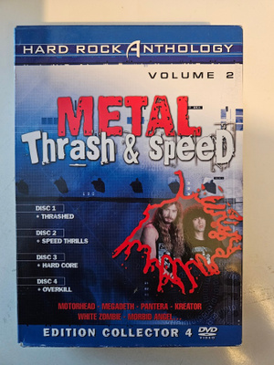 Hard Rock Anthology, Volume 2, 4-levyn BOXI - DVD