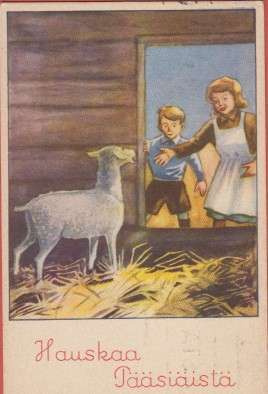 Tuure Saloranta Äiti , lapsi ja lammas