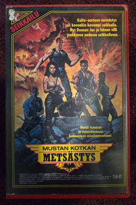 Vhs fix MUSTAN KOTKAN METSÄSTYS