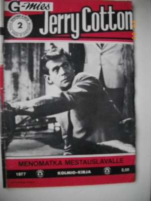 Jerry Cotton Nro 2/1977: Menomatka mestauslavalle (25.2)