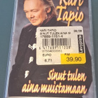 KARI TAPIO SINUT TULEN AINA MUISTAMAAN C-KASETTI 1998 - pikkukuva 1