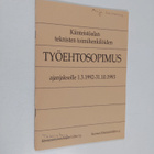Kiinteistöalan teknisten toimihenkilöiden työehtosopimus ... - pikkukuva 1