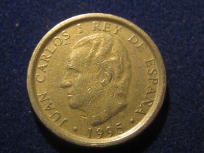 100 pesetas 1995. Espanja-Spain
