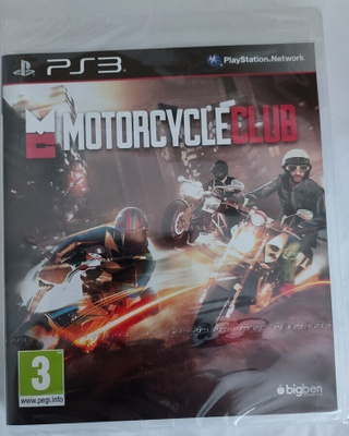 * Motorcycle Club PS3 Uusi/Sinetöity PAL Lue Kuvaus