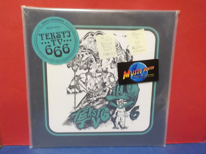 TEKSTI TV 666 - AIDATTU TULEVAISUUS M-/M- FIN 2018 LP