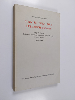 Jouko Hautala : Finnish folklore research 1828-1918