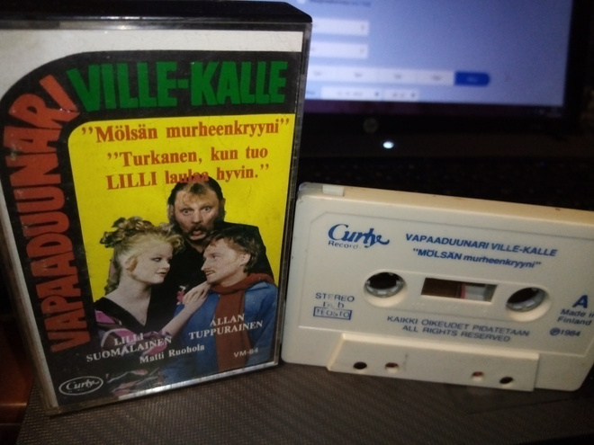 C-KASETTI Vapaaduunari Ville-Kalle ( SIS POSTIKULU)
